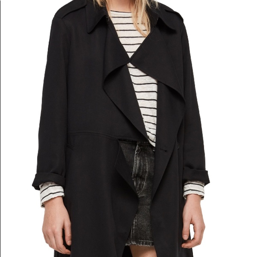 AllSaints Trench Coat (Bexley Mac)